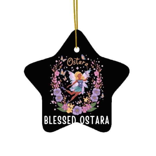 Easter Ostara Eostre - Pagan Witchcraft Spring Ceramic Ornaments