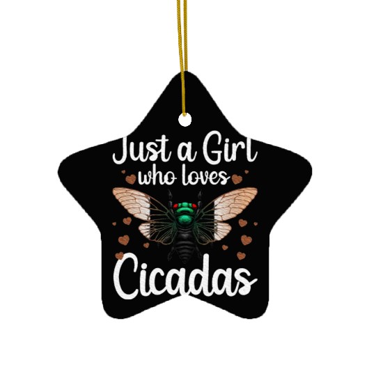 Cicadas Art Insect Lover Cicada Ceramic Ornaments