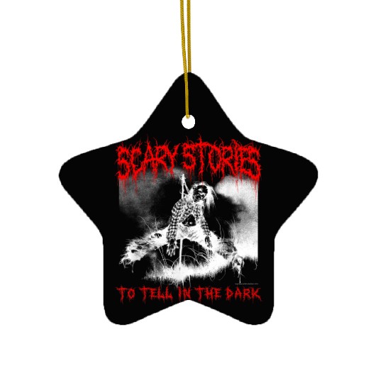Scary Stories Tell Dark Ceramic Ornaments