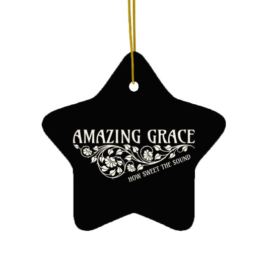 Amazing Grace Ceramic Ornaments