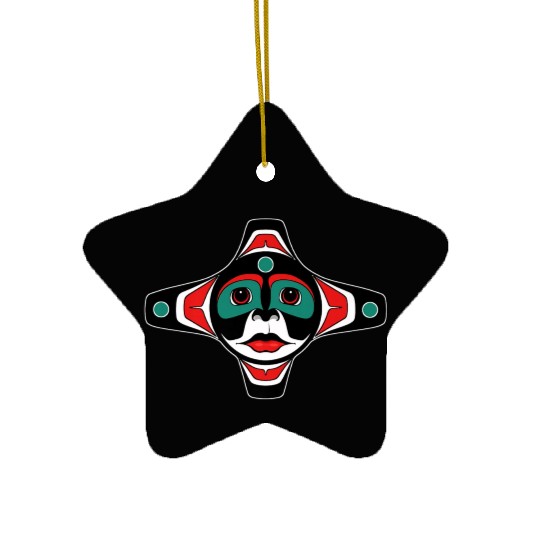 American Indigenous Clothing Premium Ceramic Ornaments