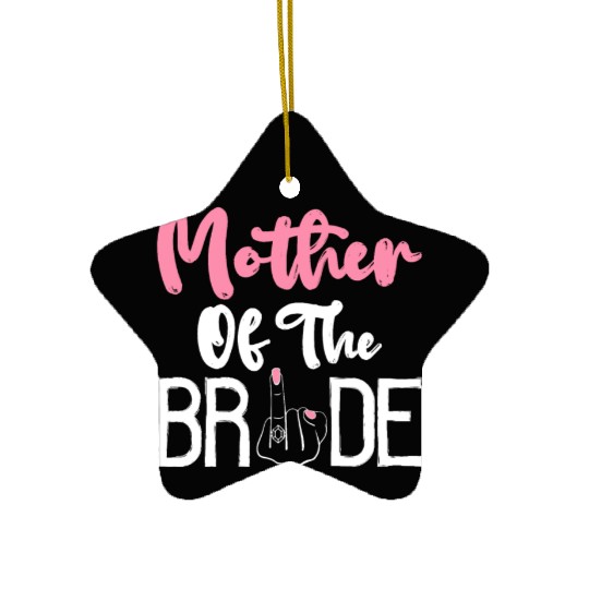 Bridal Party Mom Bachelorette Party Mother Of The Ceramic Ornaments