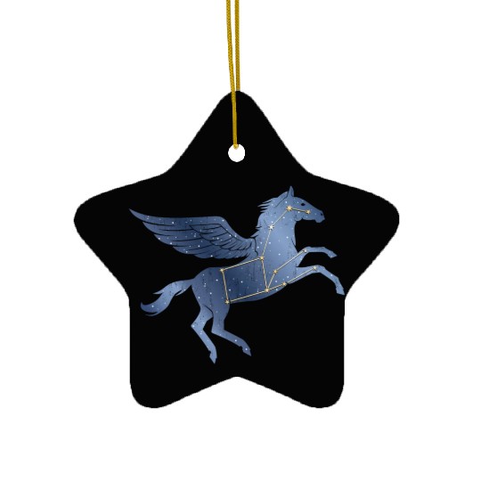 Pegasus Constellation Horse Ceramic Ornaments