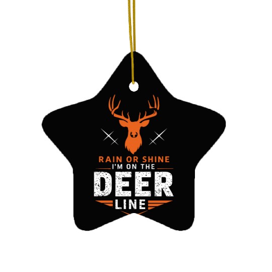 Ultimate Deer Hunting Lifestyle: Celebrate Ceramic Ornaments