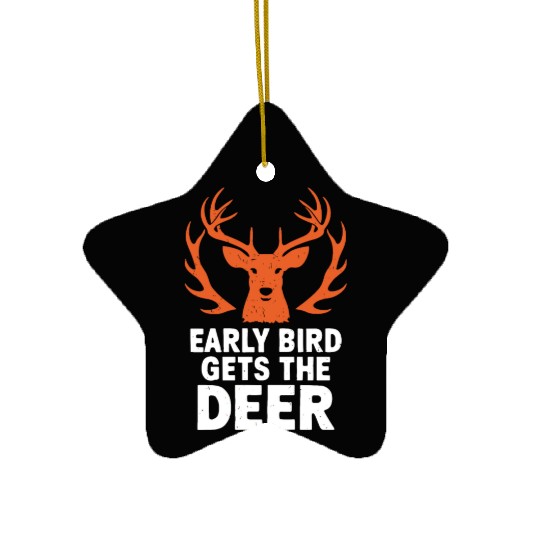 Ultimate Deer Hunting Lifestyle: Celebrate Ceramic Ornaments
