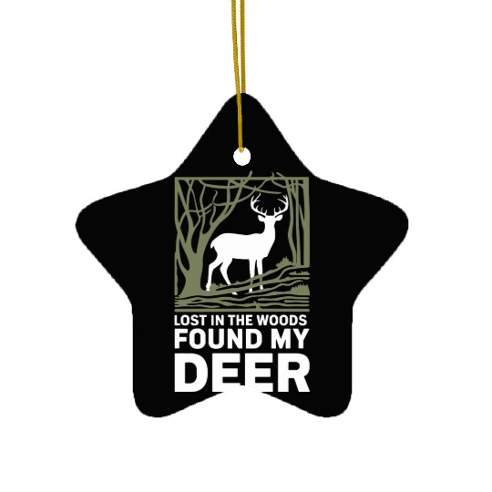Ultimate Deer Hunting Lifestyle: Celebrate Ceramic Ornaments