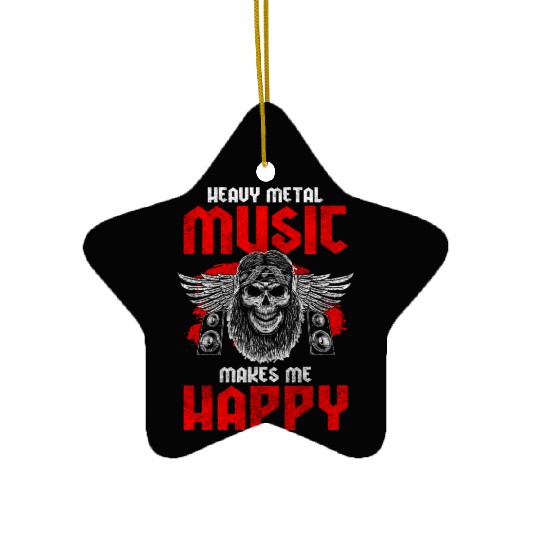 Heavy Metal Festival Ceramic Ornaments