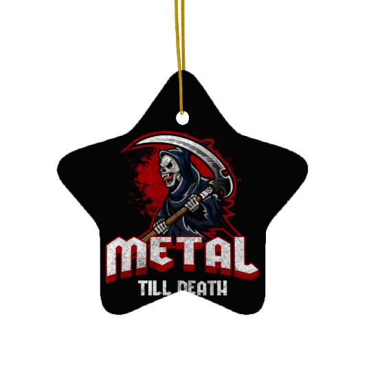 Metal Hard Rock Festival Metalcore Ceramic Ornaments