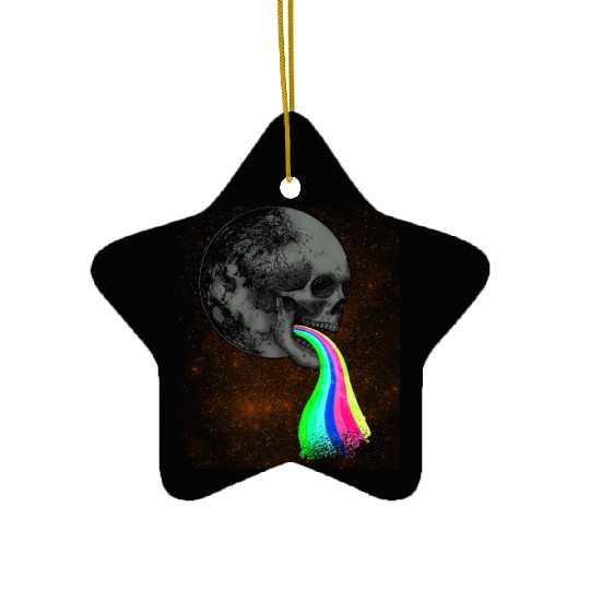 Live Love Lucifer Goth Festival Death Metal Ceramic Ornaments