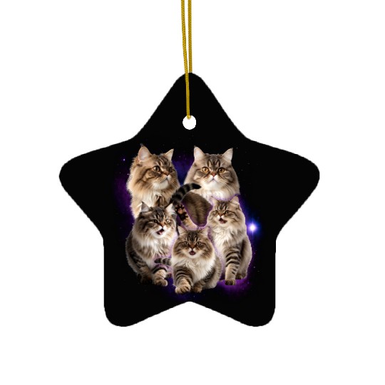 Persian Cat Pet Animals Lover Design Ceramic Ornaments