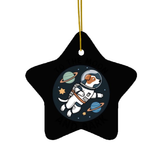 Moon And Bark Ceramic Ornaments