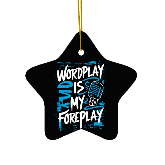 Rap Battles Freestyle Rap Competition Battle Rap Ceramic Ornaments