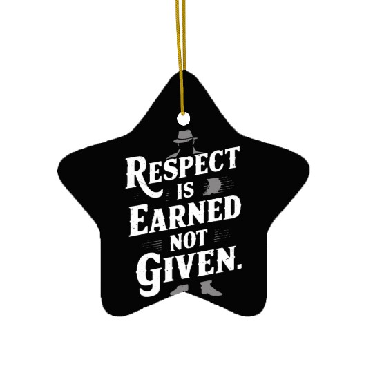 Mobster Gangster Mafia Organized Crime Boss Ceramic Ornaments