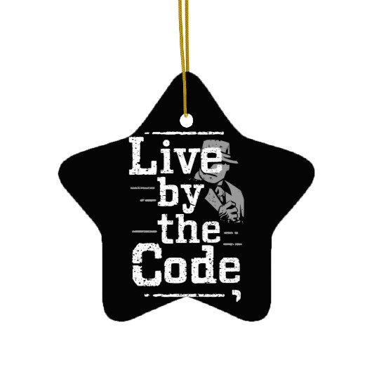 Mobster Gangster Mafia Organized Crime Boss Ceramic Ornaments