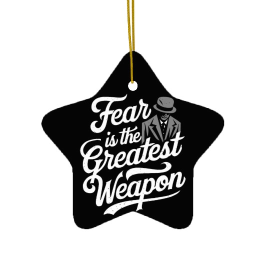 Mobster Gangster Mafia Organized Crime Boss Ceramic Ornaments