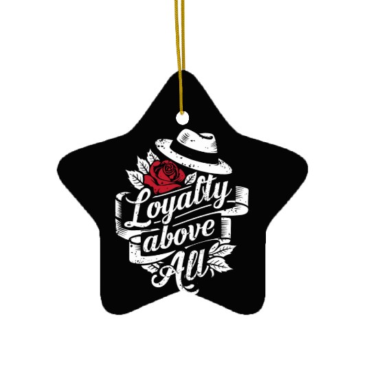 Mobster Gangster Mafia Organized Crime Boss Ceramic Ornaments