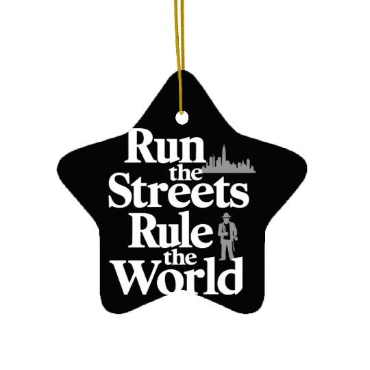 Mobster Gangster Mafia Organized Crime Boss Ceramic Ornaments