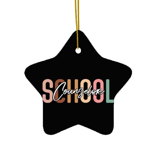 School Counselor School Counselor Ceramic Ornaments