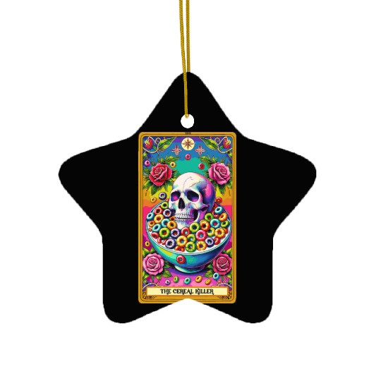 The Cereal Killer Tarot Ceramic Ornaments