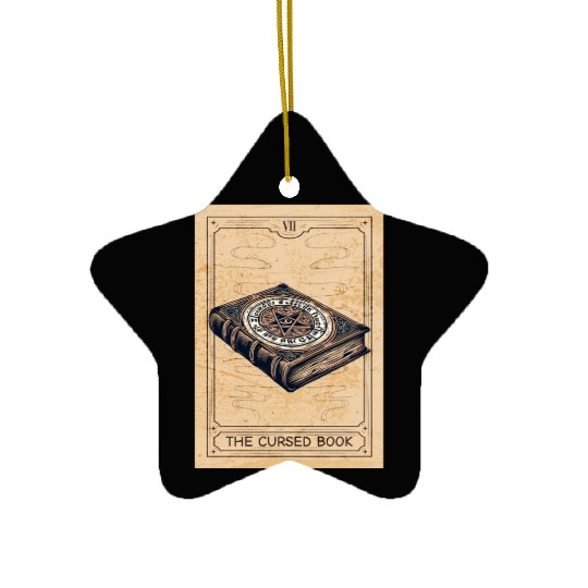 Magic - Black Magic - Magic Book Black Magic Book Ceramic Ornaments