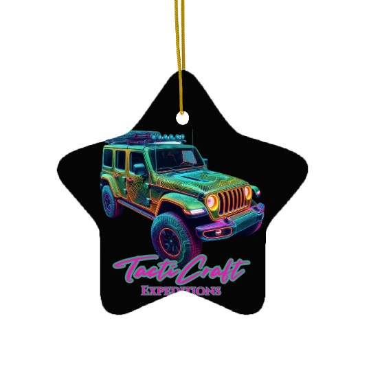 Jeep overland Ceramic Ornaments