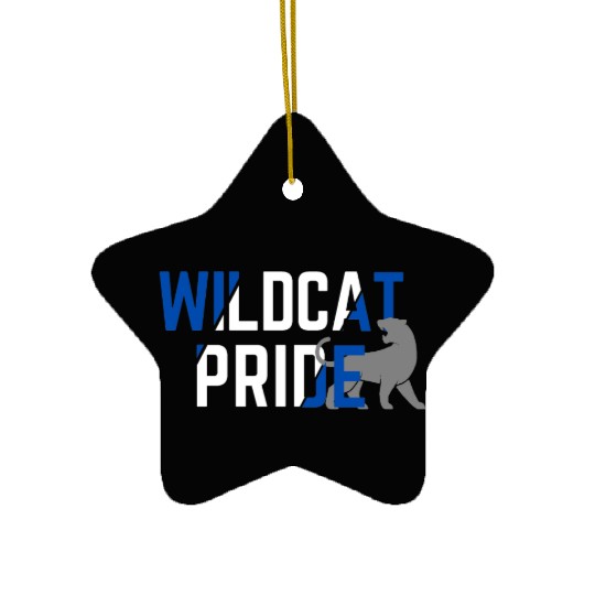 Wildcats Pride Go Ceramic Ornaments