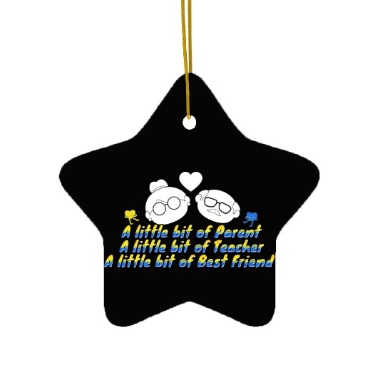 Grandparents Day Love Happy Grandparents Day Ceramic Ornaments