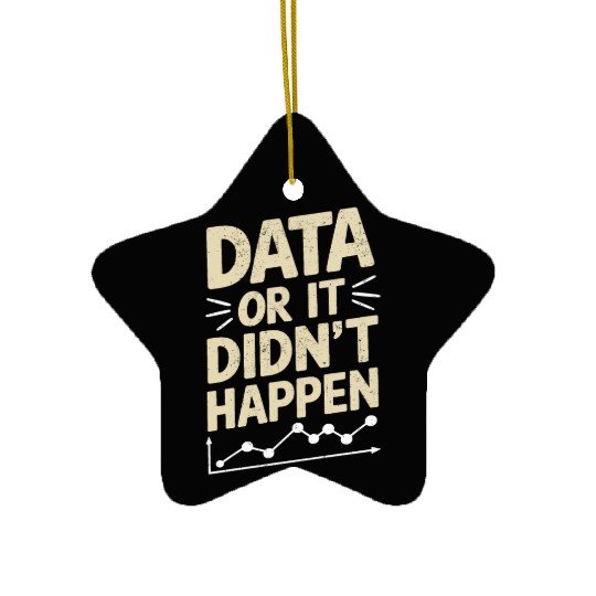 Data Analyst Data Scientist Data Engineer Data Or Ceramic Ornaments