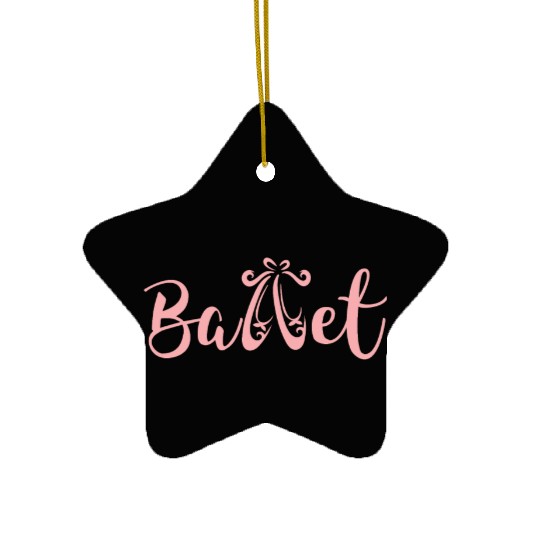 Ballet Dancer Dance Lover Ceramic Ornaments