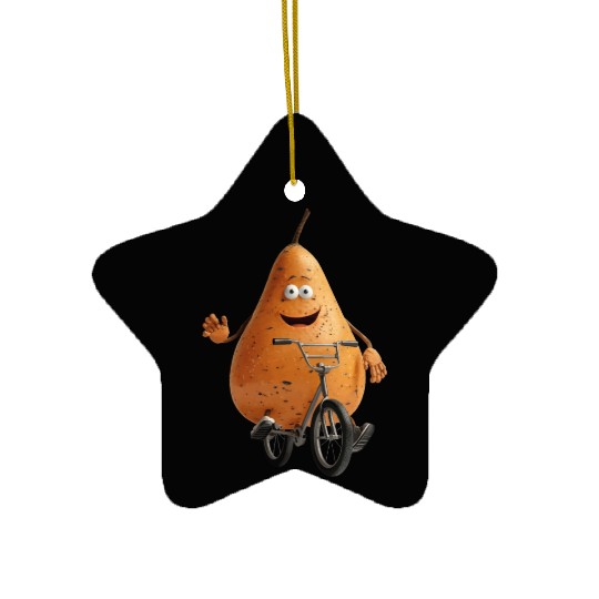 Sweet Potato Ceramic Ornaments
