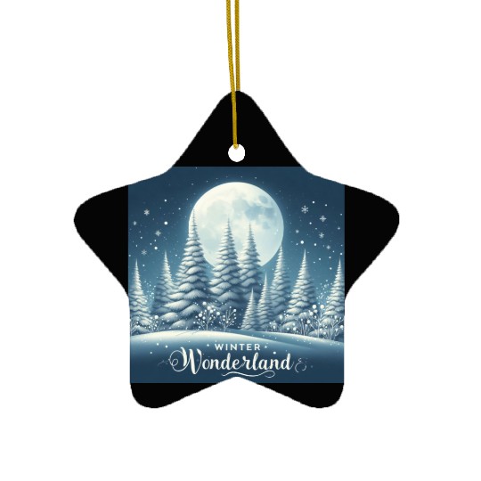 Winter Wonderland Ceramic Ornaments