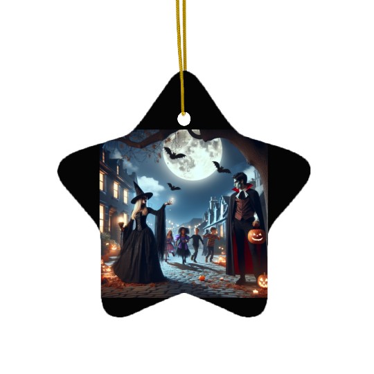 Halloween Ceramic Ornaments