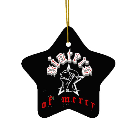 The World's End - The Sisters Of Mercy Ceramic Ornaments