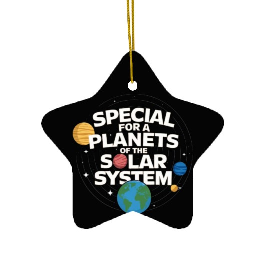 Special plantes solar system Ceramic Ornaments