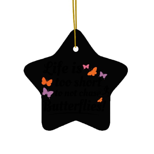 Butterfly Butterflies Insect Collector Entomology Ceramic Ornaments
