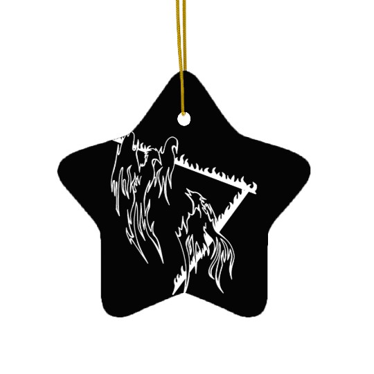 Phoenix bird Ceramic Ornaments