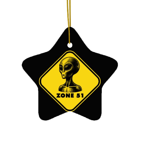 Area 51 Ceramic Ornaments