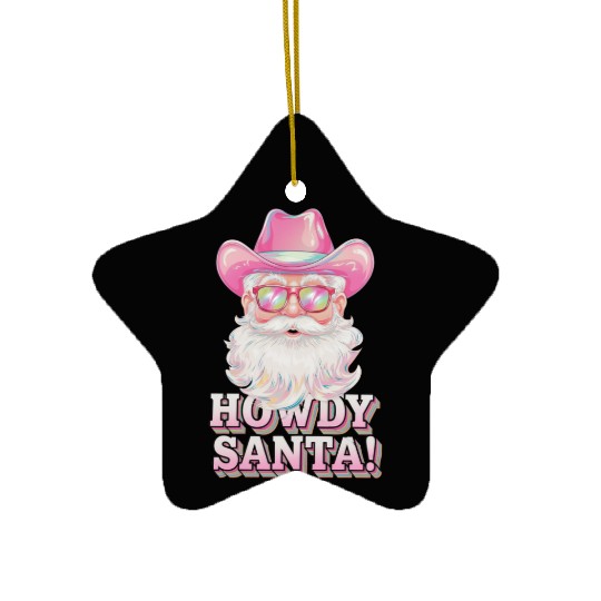 Santa Claus Christmas, Merry Christmas Ceramic Ornaments