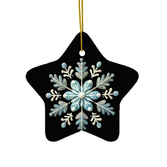 Merry Christmas, Christmas Retro Ceramic Ornaments