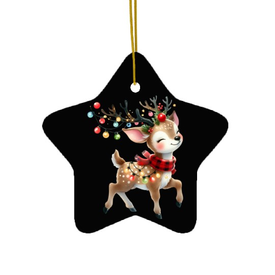 Gingerbread Christmas, Funny Christmas Ceramic Ornaments