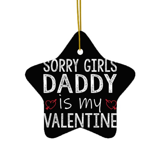 Valentines Day, Valentine Retro Ceramic Ornaments