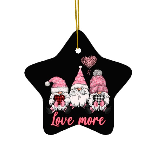 Gnomes Valentines Revelin Ceramic Ornaments