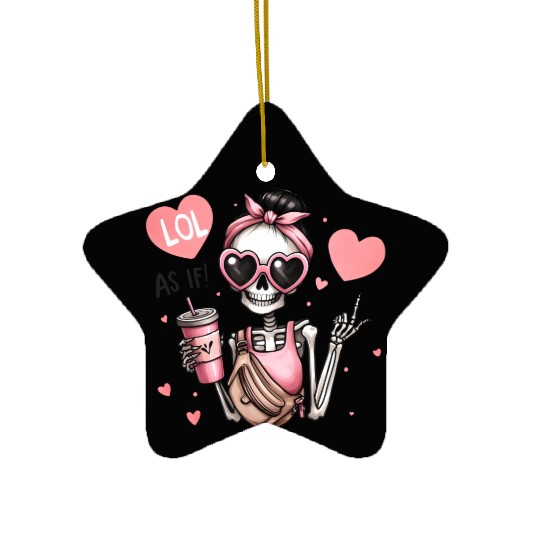 Happy Valentines, Valentine Retro Ceramic Ornaments