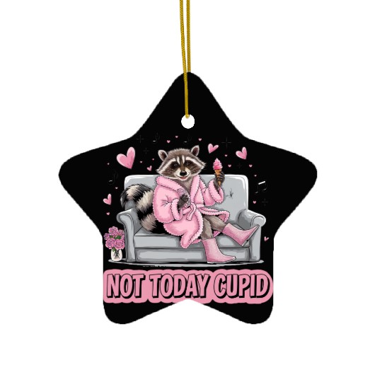 Valentines Day, Retro Valentine, Coquete Valentine Ceramic Ornaments