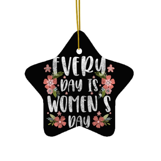 Women's Day Power Important Frida Ceramic Ornaments