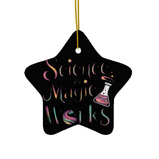 Science Powerhouse Ceramic Ornaments