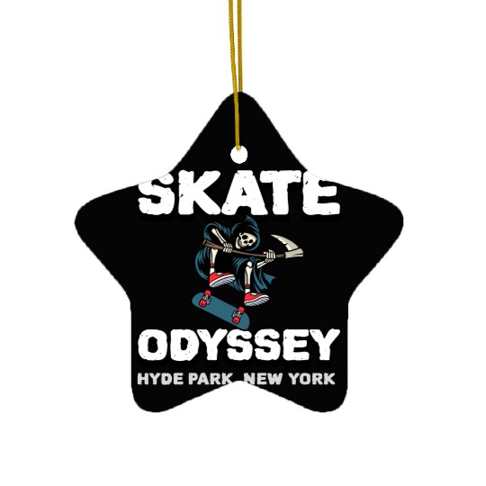 Skate Odyssey – Hyde Park Skate Shop Ceramic Ornaments