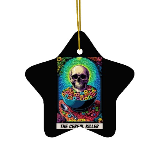 The Cereal Killer Ceramic Ornaments