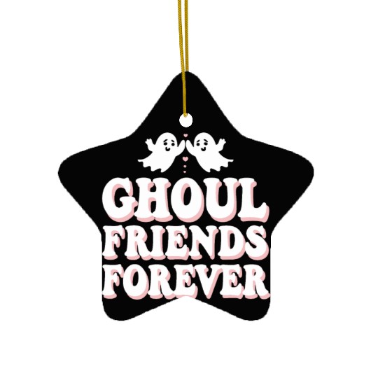 Paranormal Comedy Funny Ghost Humor Lighthearted Ceramic Ornaments