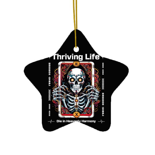 Thriving Life Ceramic Ornaments